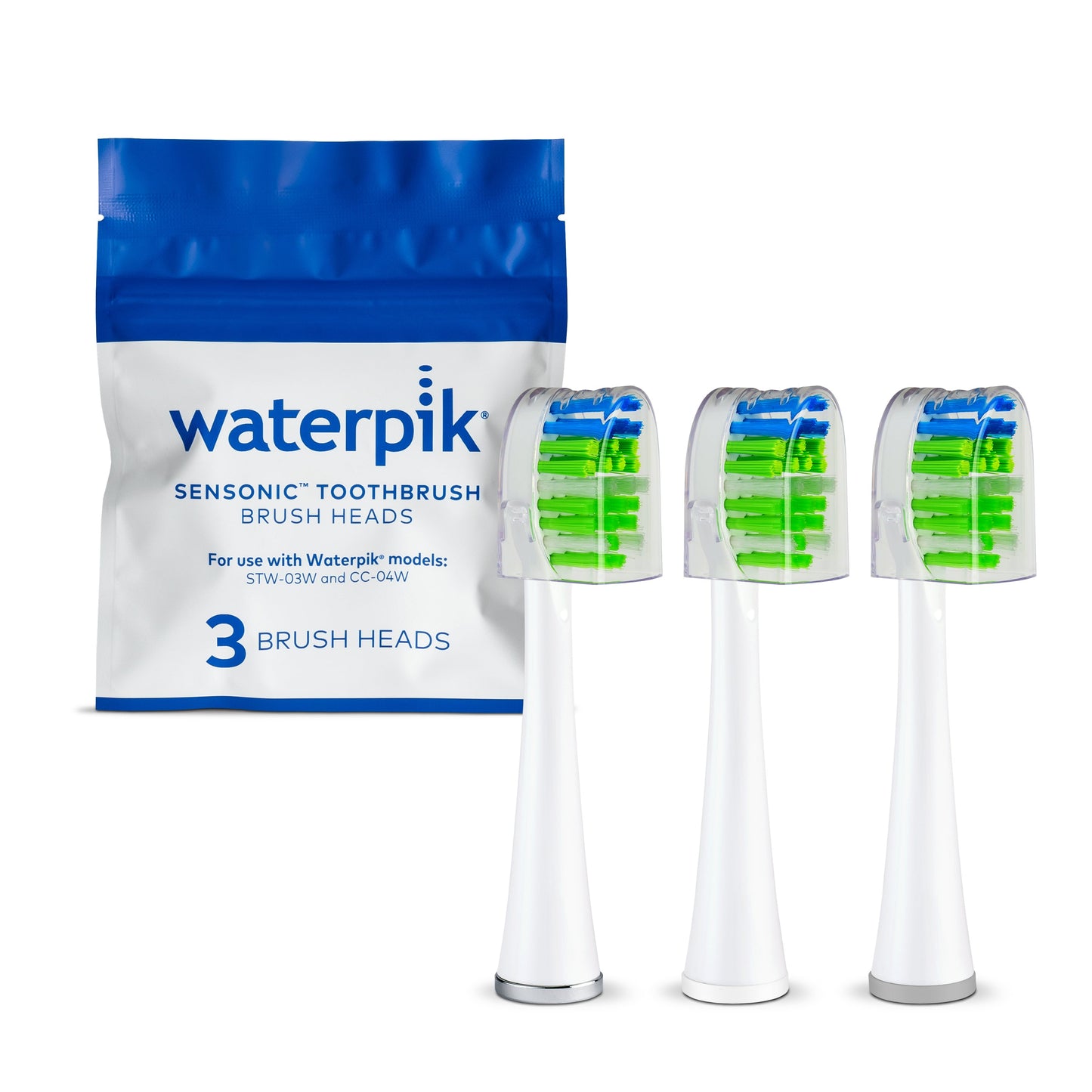 W.i.k 2 Replacement Brush Heads - BLUE
