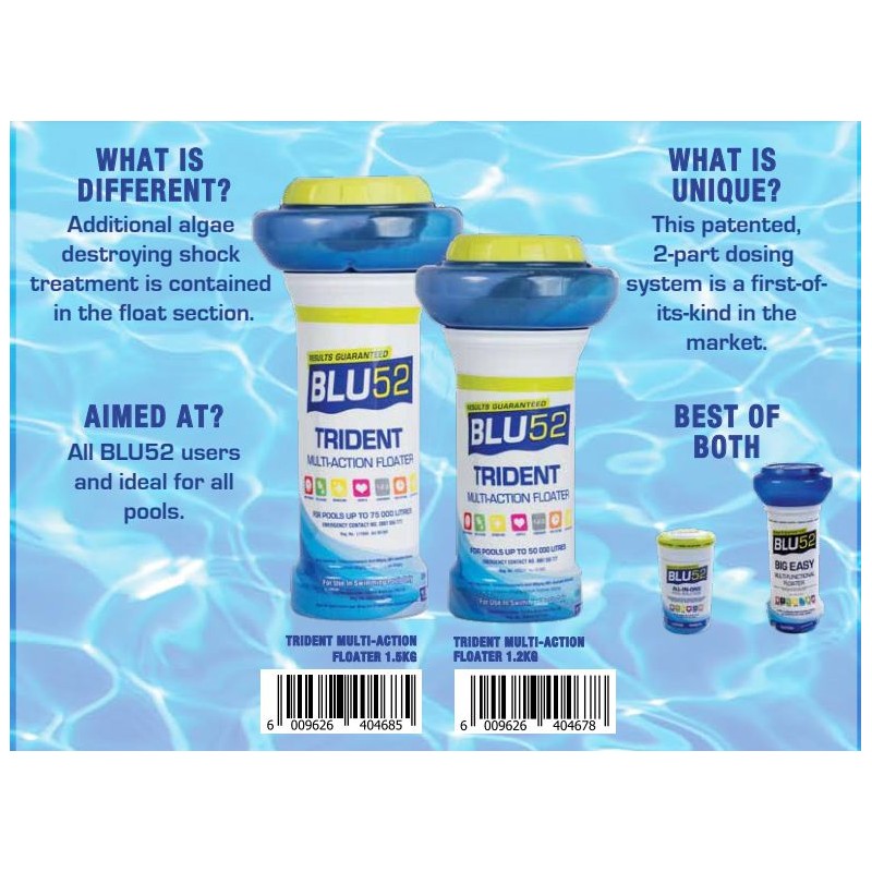 BLU52 Trident Multi-action Floater 1.2KG
