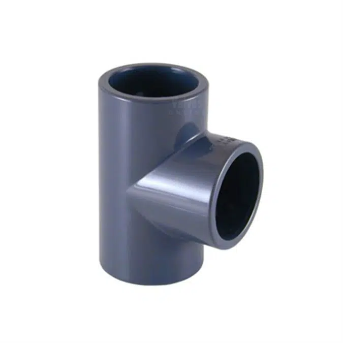 PVC Tee 90º D.25 Solvent PVC C