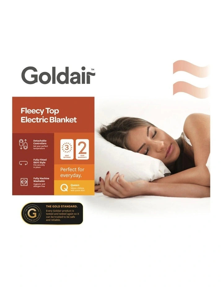 Goldair Queen Fully Fitted Electric Blanket - D.C.