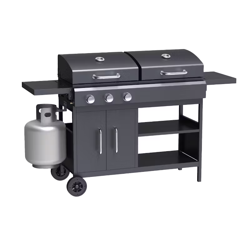 Goldair 2 in 1 Gas + Charcoal Barbeque