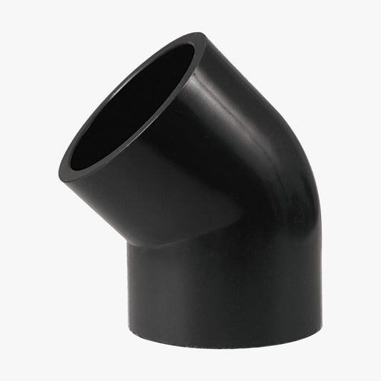 PVC Elbow 45 Deg Black 50MM