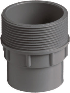 Retail: PVC Adaptor M&m 2 X 50MM Grey