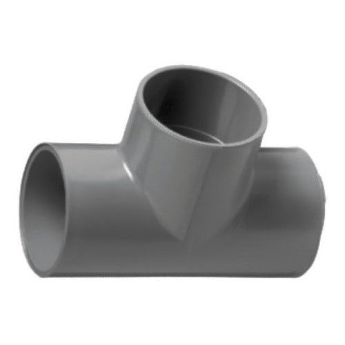 PVC T Piece 50MM Grey