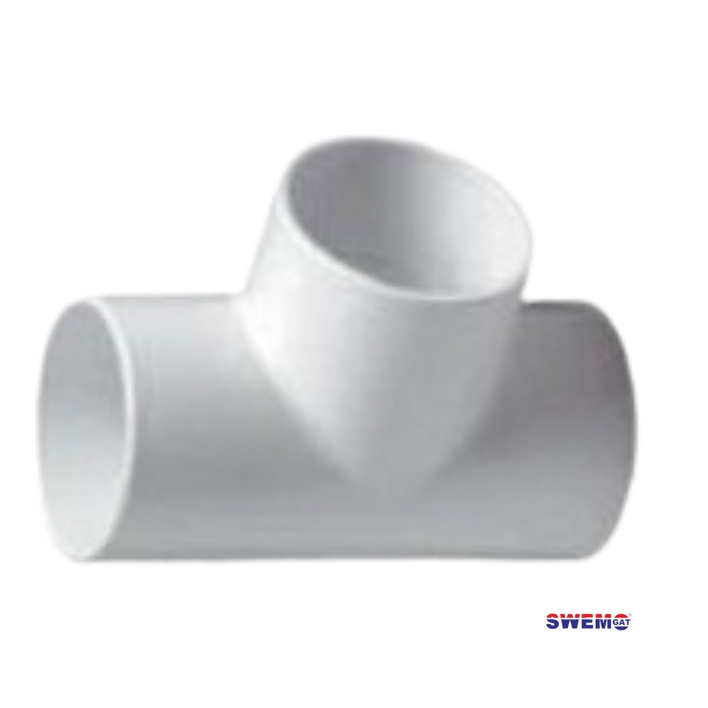 PVC T Piece 50MM Wht