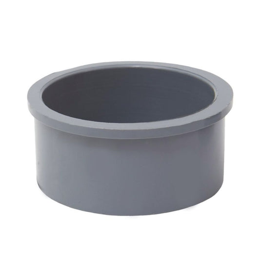 PVC End Cap 50MM Grey