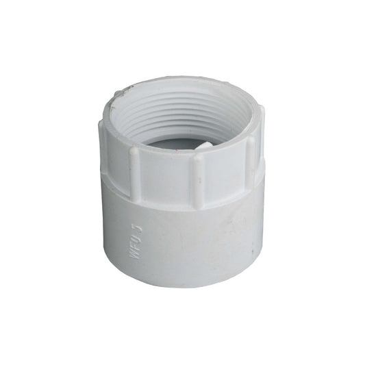 PVC Adaptor F&m 1 1/2 X 50MM Wht