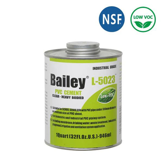 Bailey PVC Cement L-5023 946ML Tin