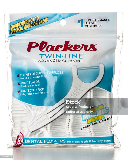 W.i.k 2 Dental Flossers - White