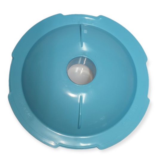 Weir Vacuum Lid Aqua Blue