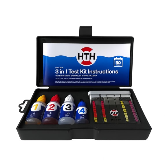 Test Kit 3 In 1 Hth