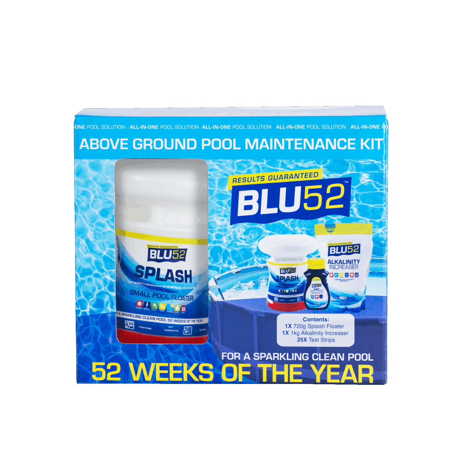 BLU52 Above Ground Pool Chemical Kit