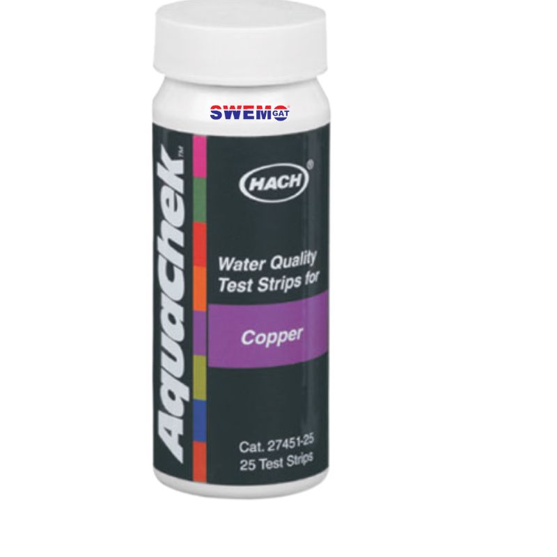 Aquachek Copper 25 Strips