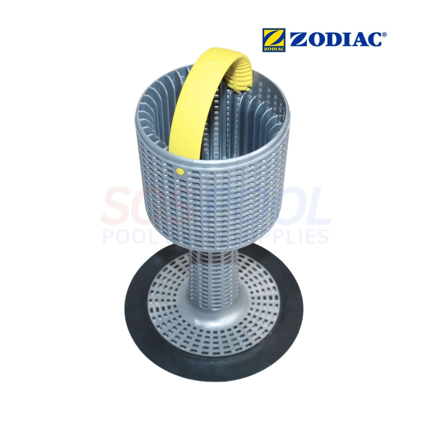 Leaf Eater Basket White Zodiac