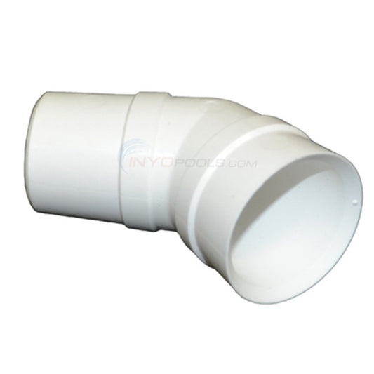 Weir Elbow 45 Degree White Zodiac