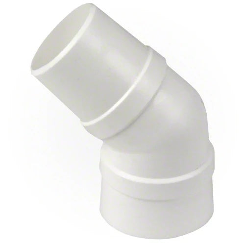 Zodiac Weir Elbow 45 Degree White