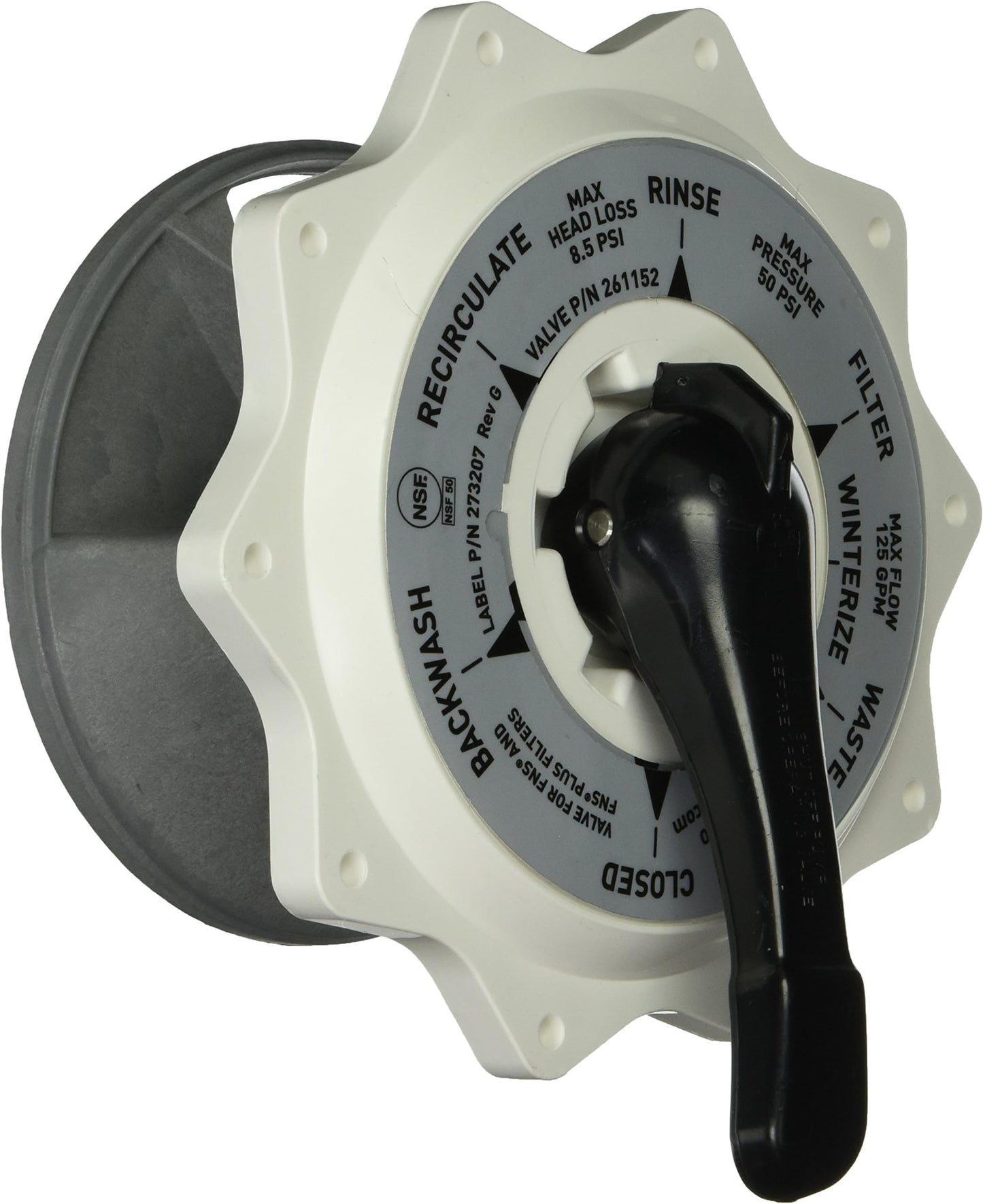 Reg Valve Assembly White