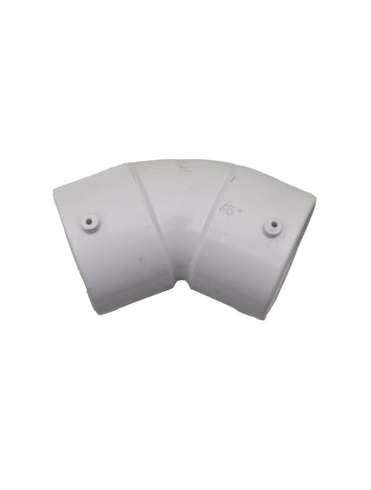 Poolskim 45 Degree Elbow Wht