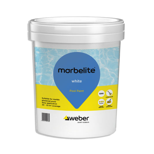 Quality Marbelite Pool Paint White 15KG