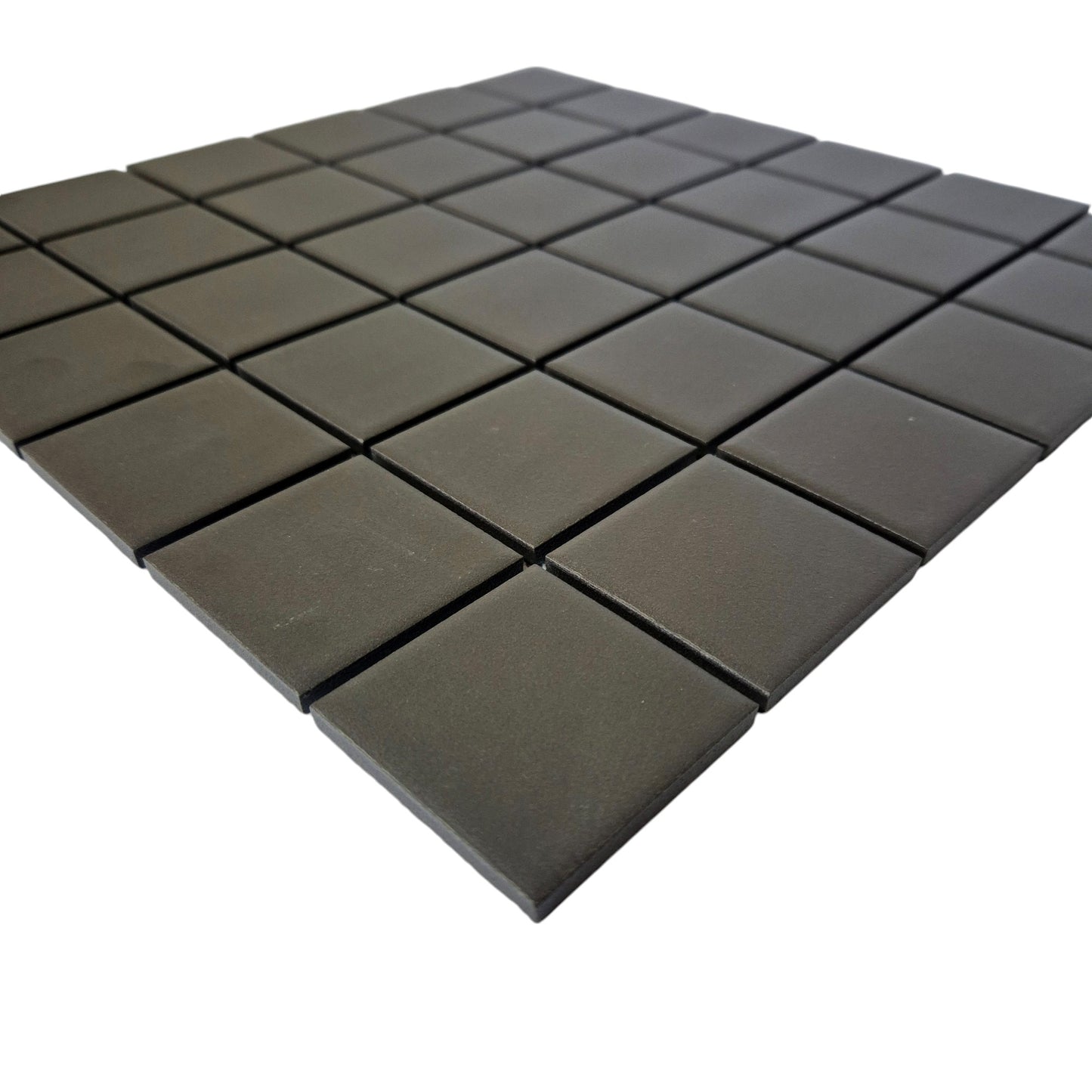 Quality Mosaic Porc Black Per Box 48X48MM