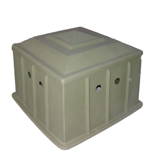 Filter Box Plastic Green