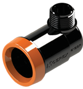EZ Flow Male Elbow 25MMX ½"