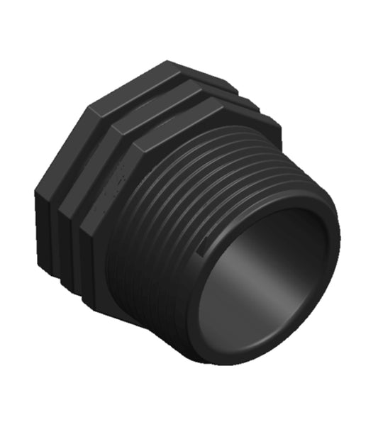 Poly Prop Male Plug 20MM