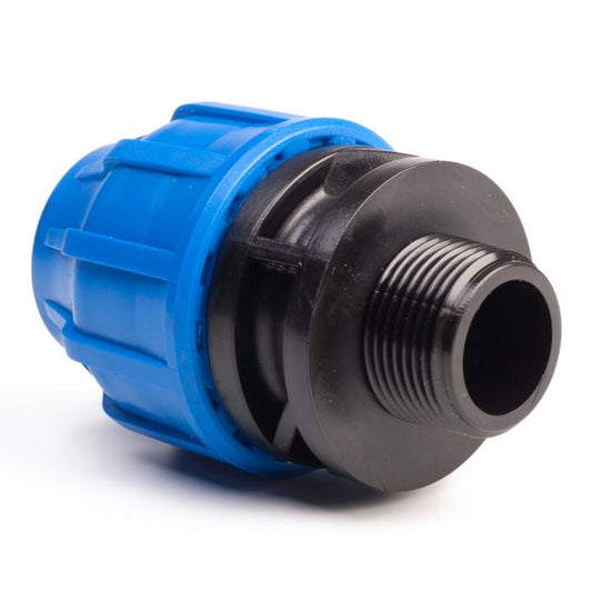 PP Male Adaptor 25X1" Compress