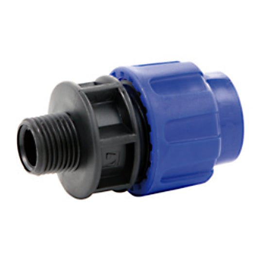 PP Male Adaptor 50X2" Compress