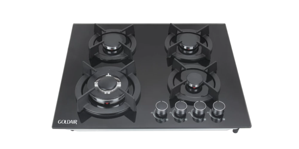 Goldair 4 Burner Glass Gas Hob