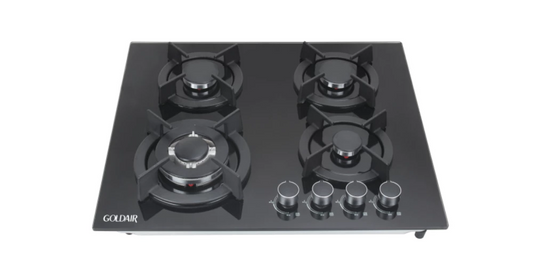 Goldair 4 Burner Glass Gas Hob