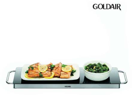 Goldair Glass Warming Tray