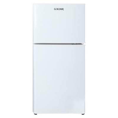 Goldair 120L Double Door - Silver