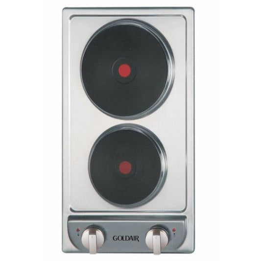 Goldair 2 Plate Electric Hob - S/S