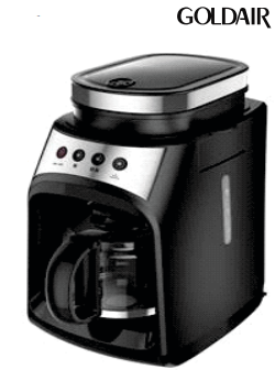 Goldair Coffee Machine + Grinder