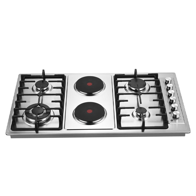 Goldair 4 Gas + 2 Electric Hob