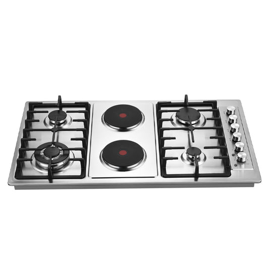 Goldair 4 Gas + 2 Electric Hob