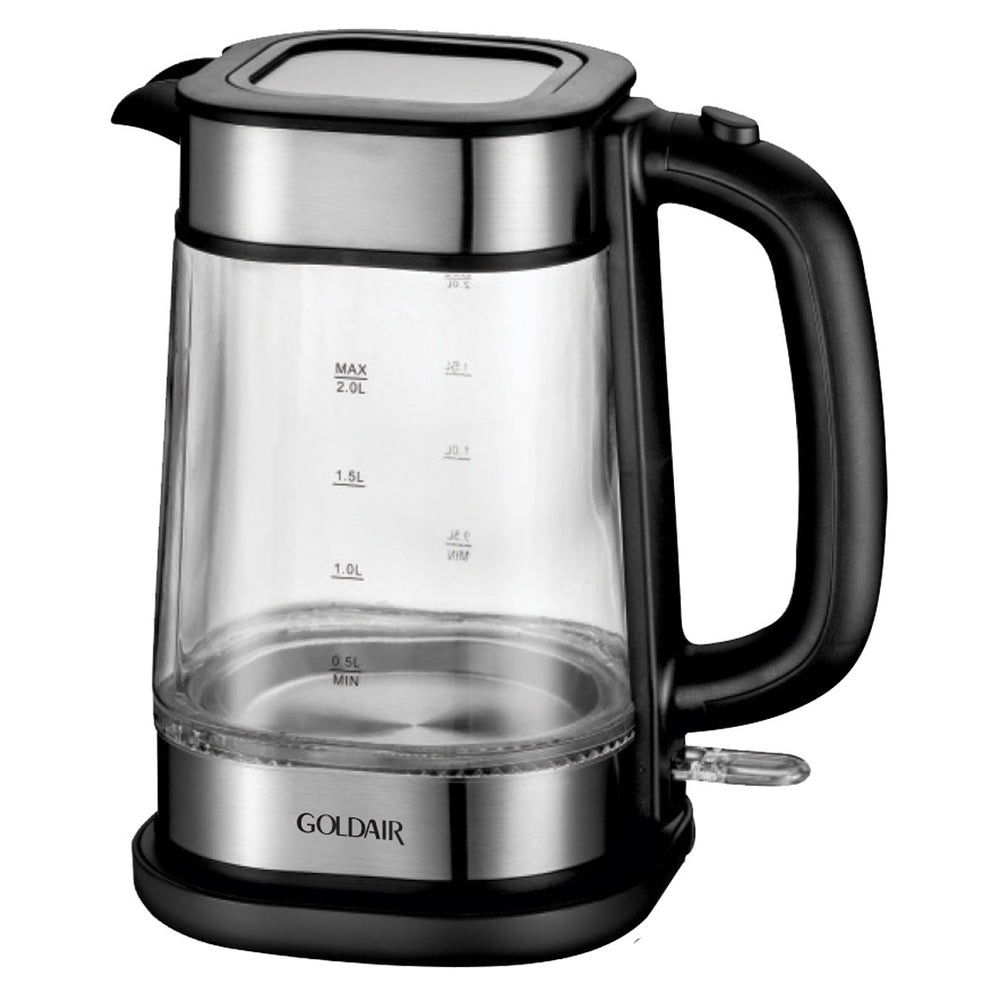Goldair 2.0L Glass Kettle