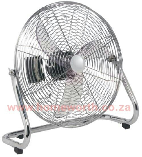 Goldair 18" High Velocity Floor Fan - Chrome