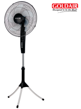Goldair 16" Pedestal Fan