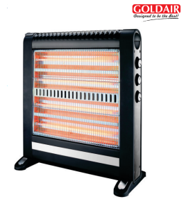 Goldair Quartz Heater