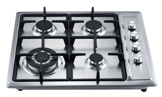 Goldair 4 Burner Gas Hob - S/S