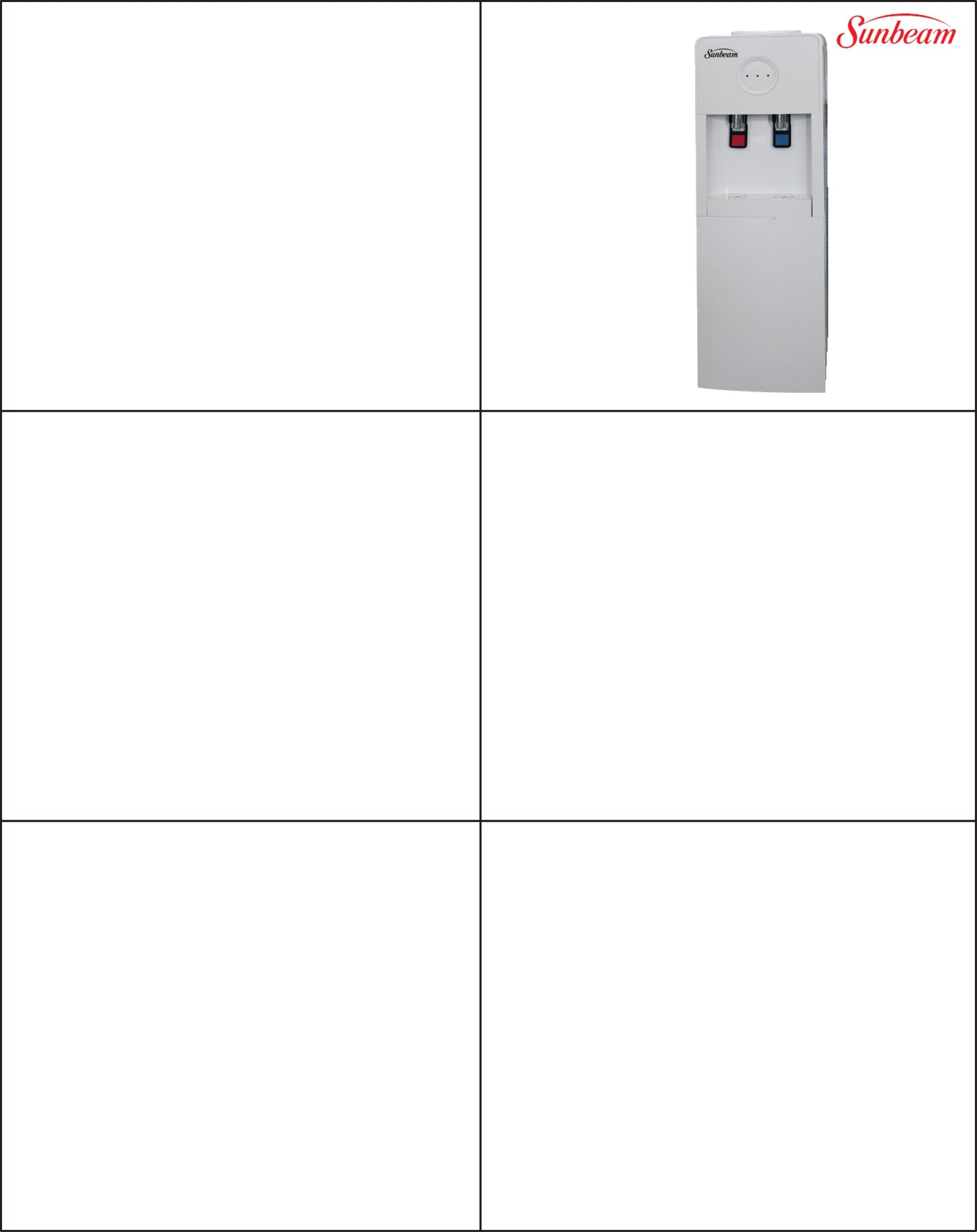 Goldair Standing Water Dispenser
