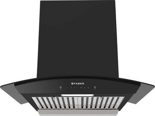 Italian Designer 60CM Black Chimney Hood