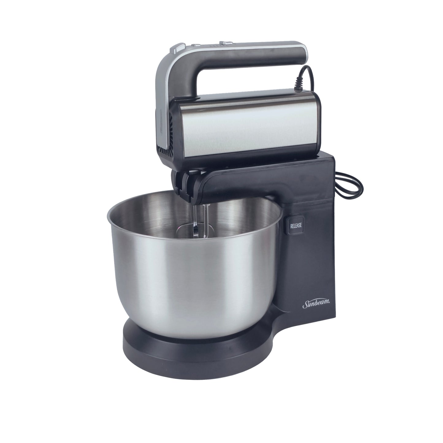 Sunbeam Deluxe S/S Hand Mixer, Stand + Bowl