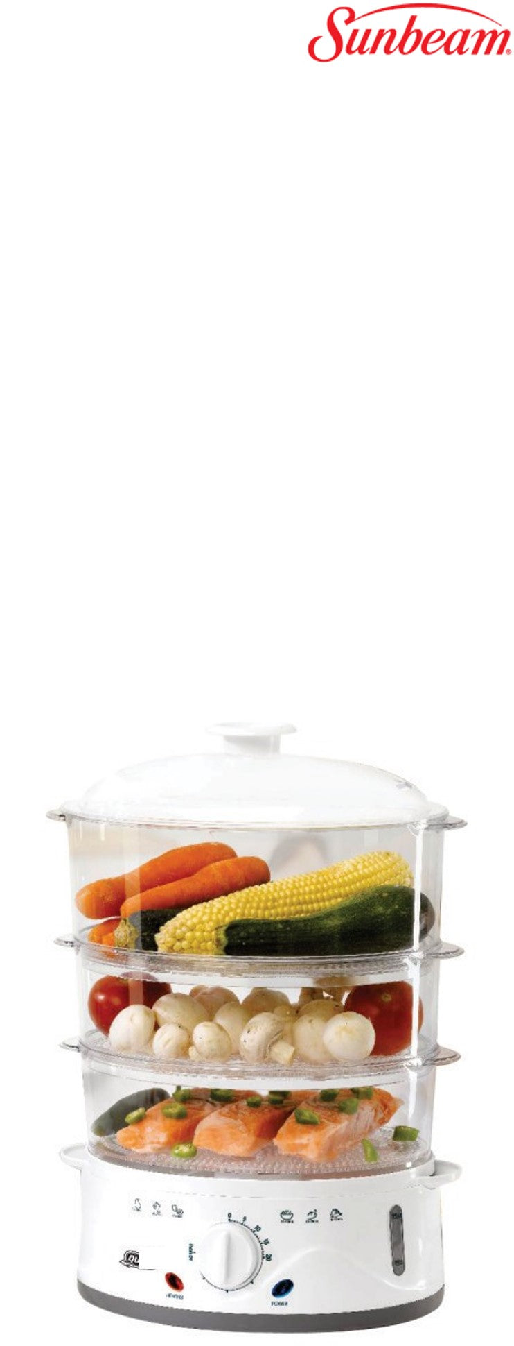 Sunbeam 3 Tier Food Steamer