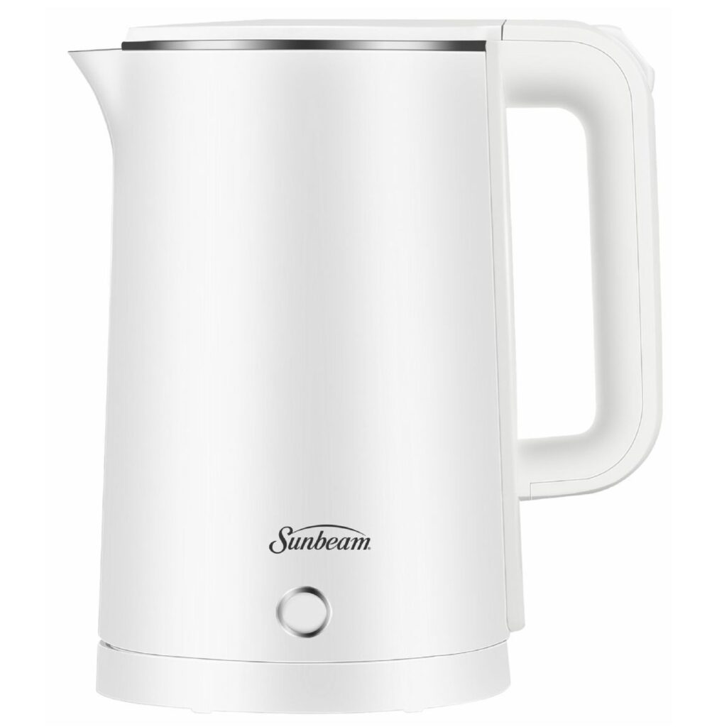 Sunbeam S/S Cool Touch Kettle White