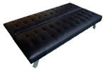 Vegas Sleeper Couch - Black