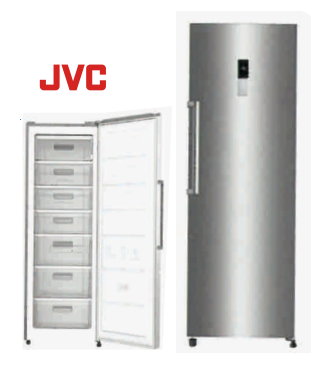 JVC 320L Upright Single Door Freezer