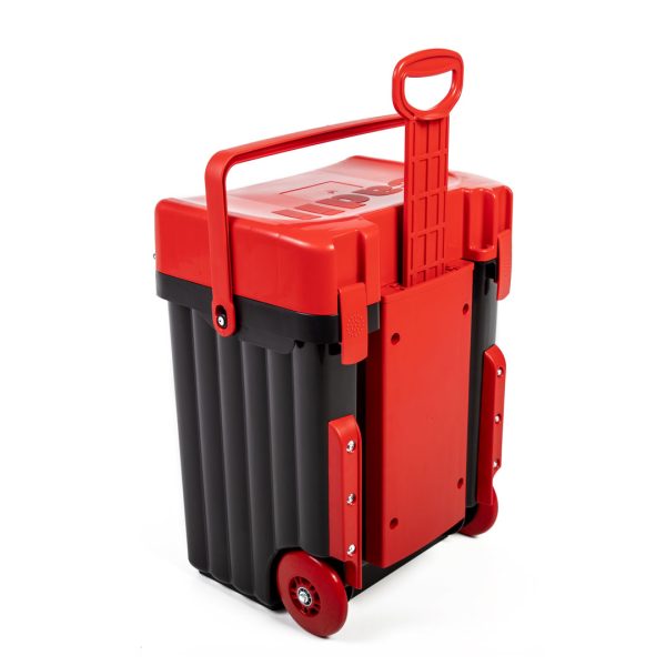 Cadii School Bag - Black & Red